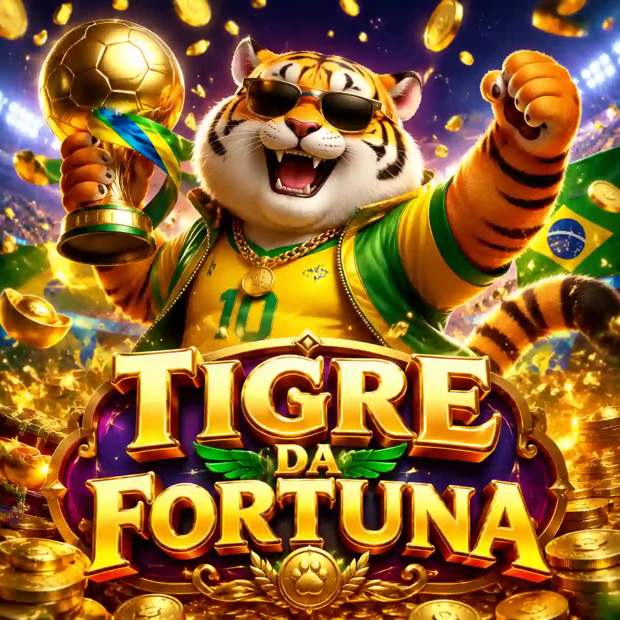 Tela de jogo Fortune Tiger mostrando Wild