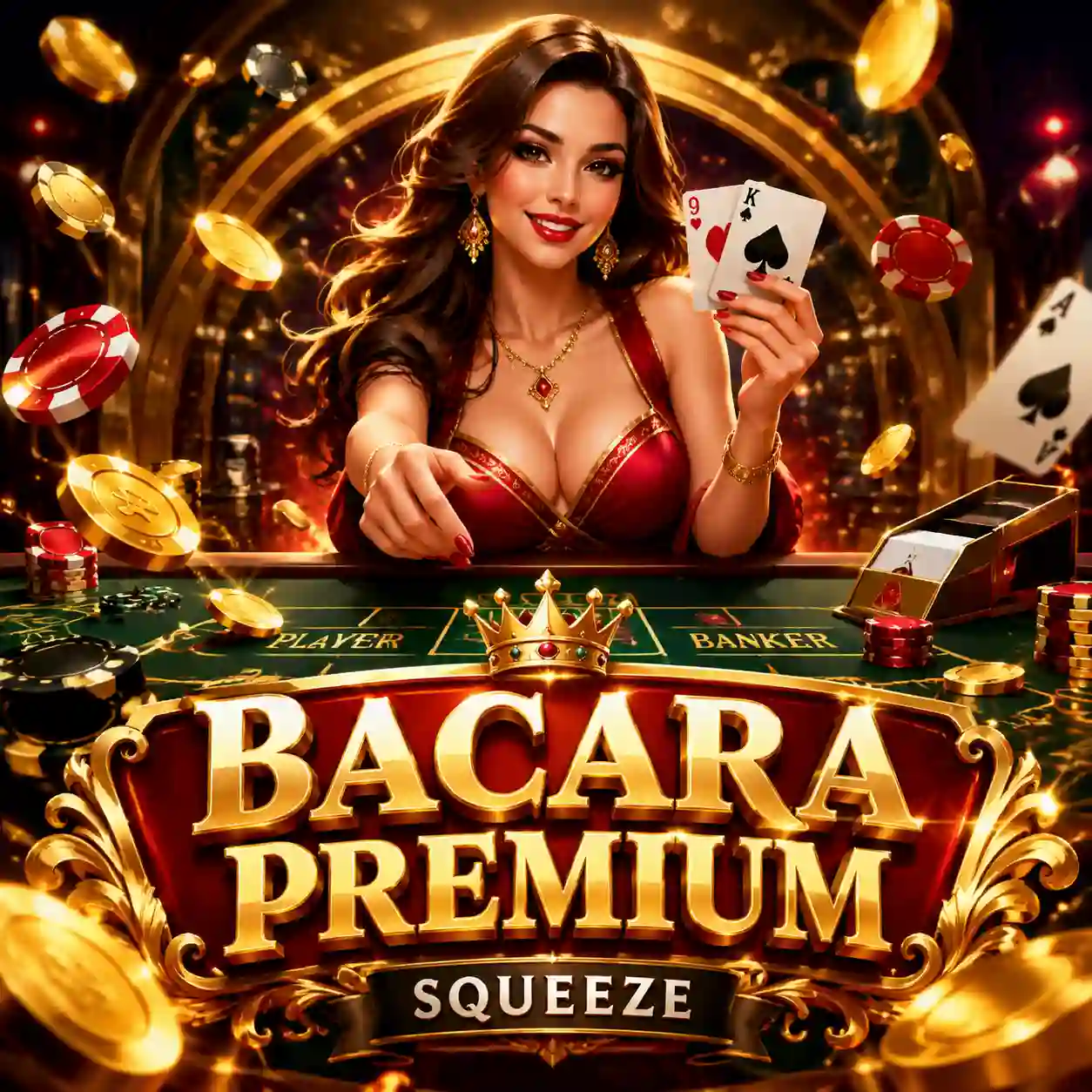 Baccarat Squeeze ao vivo na 33r.com cassino
