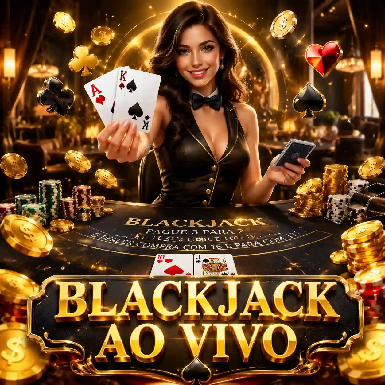 Mesa de Blackjack VIP ao vivo na 33r.com