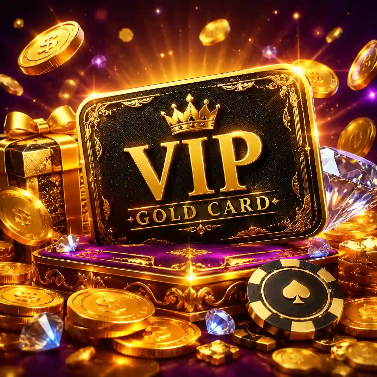 Cartão VIP Gold 33r